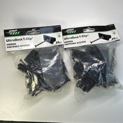 New 2-pack (25 per bag) Grip Fast Decking Clips Hidden Fastener System 230-8122