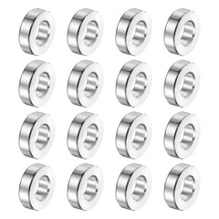 16Pcs Aluminum Spacer 10mm OD x 6.1mm ID x 3mm Length for M6 Screw