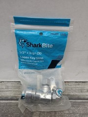 SharkBite • 1/2″x3/8″ OD Loose Key Stop Push-to-Connect (1642698•LB49) Lot Of 5