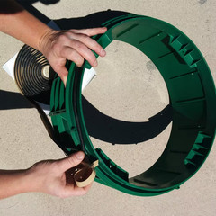 3/8 In. X 20 Ft. round Black Butyl Sealant Rope