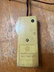 Vintage Western Electric 139c Test Set Lot Of 1