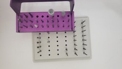 Dental Carbide Steel Burs Tooth Polishing Drill Tips mixed lot 48 pcs