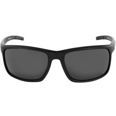 Bullhead Pompano Smoke/Gray Anti Fog Matte/Black Square Safety Glasses Sun Z87+