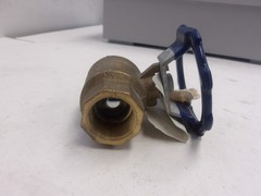 NIBCO BRONZE BALL VALVE 600 PSI TEMP RANGE: 400F P/N: NL95R0A T-585-70-RD NEW