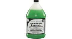 Spartan Chemical Co. 765704 SparClean 1 Gallon Silverware Pre-soak Light Green