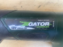 Greenlee Gator Cable Cutter Es32x W 6.0 Ah Battery No Charger Included Pre-owned