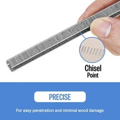 meite 22 GA 3/8″ Crown 3/16″ – 5/8″ Length Galvanized Upholstery Staples 71 Type