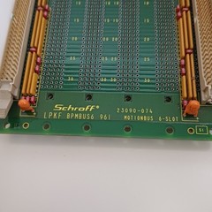Schroff LPKF BPMBUS6 961 MotionBus 6-Slot Backplane Board 23090-074 Used