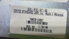 Vertex Standard EVX-R70-G7 UHF 40W 450-512mhz DMR Mixed mode Digital Repeater