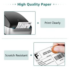 Direct Thermal Address Labels Replacement for DYMO 30256 30334 30336 1744907