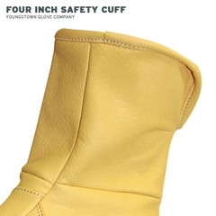 Youngstown Gloves Co 11-3245-60-M Arc Flash Goat Grain Leather Utility +, Medium