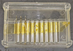 3 Guhring .70mm Micro Drills HSS NEW Germany – 0.70mm 0.7 mm