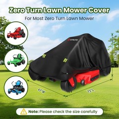 Lawn Mower Cover, Heavy 900D Oxford Fabric -Universal Fit Lawn Tractor Covers…