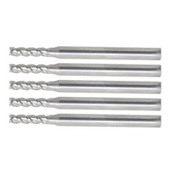 5 PCS 3/32″ 4 Flute 3/8″ LOC 1-1/2″ Overall Length Carbide End Mill US