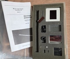 VINTAGE 1998 Metrologic ML211 Light Lab Optics Kit-Color Mixing NO LASER POINTER