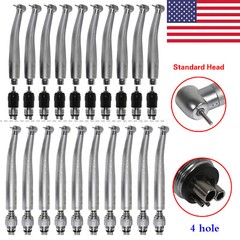 NSK/KAV Style Dental High Speed Handpiece with 4 Hole Quick Coupler 360° Swivel