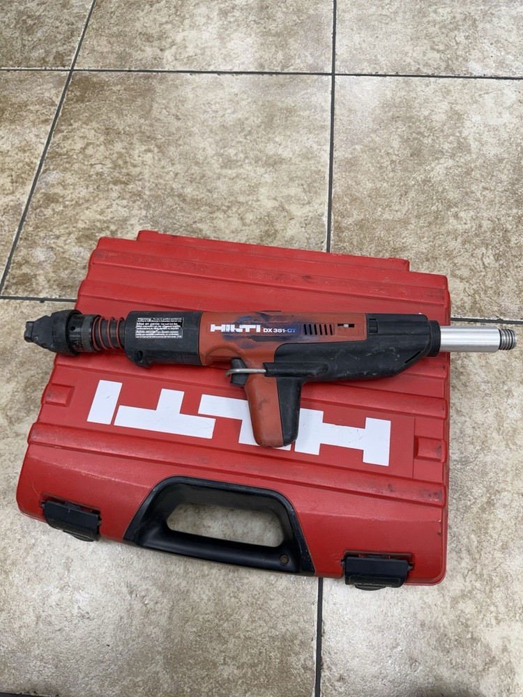 Hilti DX 351-CT Powder Actuated Fastening Nail Gun Tool
