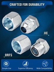 Hydraulic Cap & Plug Fitting Kit – 160 PC ORFS & 37° Dash Sizes 4-16
