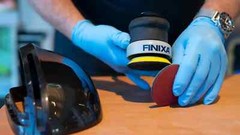 Finixa Palm Sander Pneum. eccentric sand. machine Ø75mm-2.5mm deviation – SAM 02