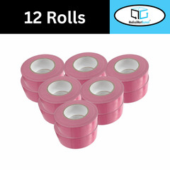 2 Inch x 60 Yards Pink Industrial Grade Duct Tape 9 Mil Adhesive Tapes 12 Rolls