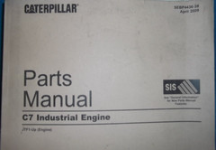 CAT CATERPILLAR C7 INDUSTRIAL ENGINE PARTS BOOK MANUAL S/N JTF1-UP SEBP4436