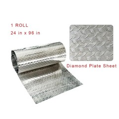4′ x 8′ Aluminum Diamond Plate Sheet 0.04in Thick Polished – Trailer, RV Garages