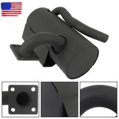 Black 6732282 Muffler Silencer For Bobcat Loader 463 S70 Kubota Engine D1005