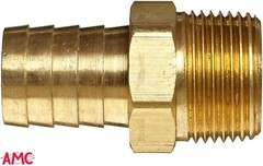2-PACK! 3/4″ Barb x 3/4″ NPT Male Brass Hose Fitting 57001-1212 Anderson Metals