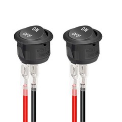 Toggle SWITCH ON/OFF Heavy Duty 6A/250V 10A/125V SPST 2 Pin Terminal Car Boat