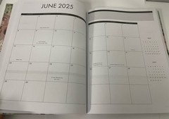 Punch Studio 12 Months Multicolor Floral 2025 Planner Monthly & Weekly Planner