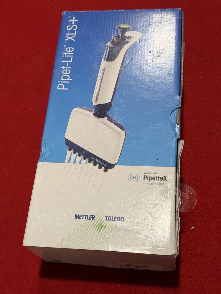 Rainin Pipet-Lite XLS+20-200 uL LTS L8-10XLS+Pipette Mettler