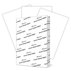 Accent Opaque White Printer Paper, 13” x 19” 32lb Bond/80lb, 300 Sheets (1 Ream)