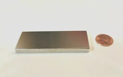 Neodymium Block Magnet N52 Large 3” Super Rare Earth Pull Force 65 lbs