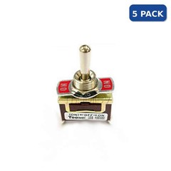 5 x SPST Heavy Duty Toggle Switch On/Off 30A 12V Auto Marine Boat 4×4 Off-Road