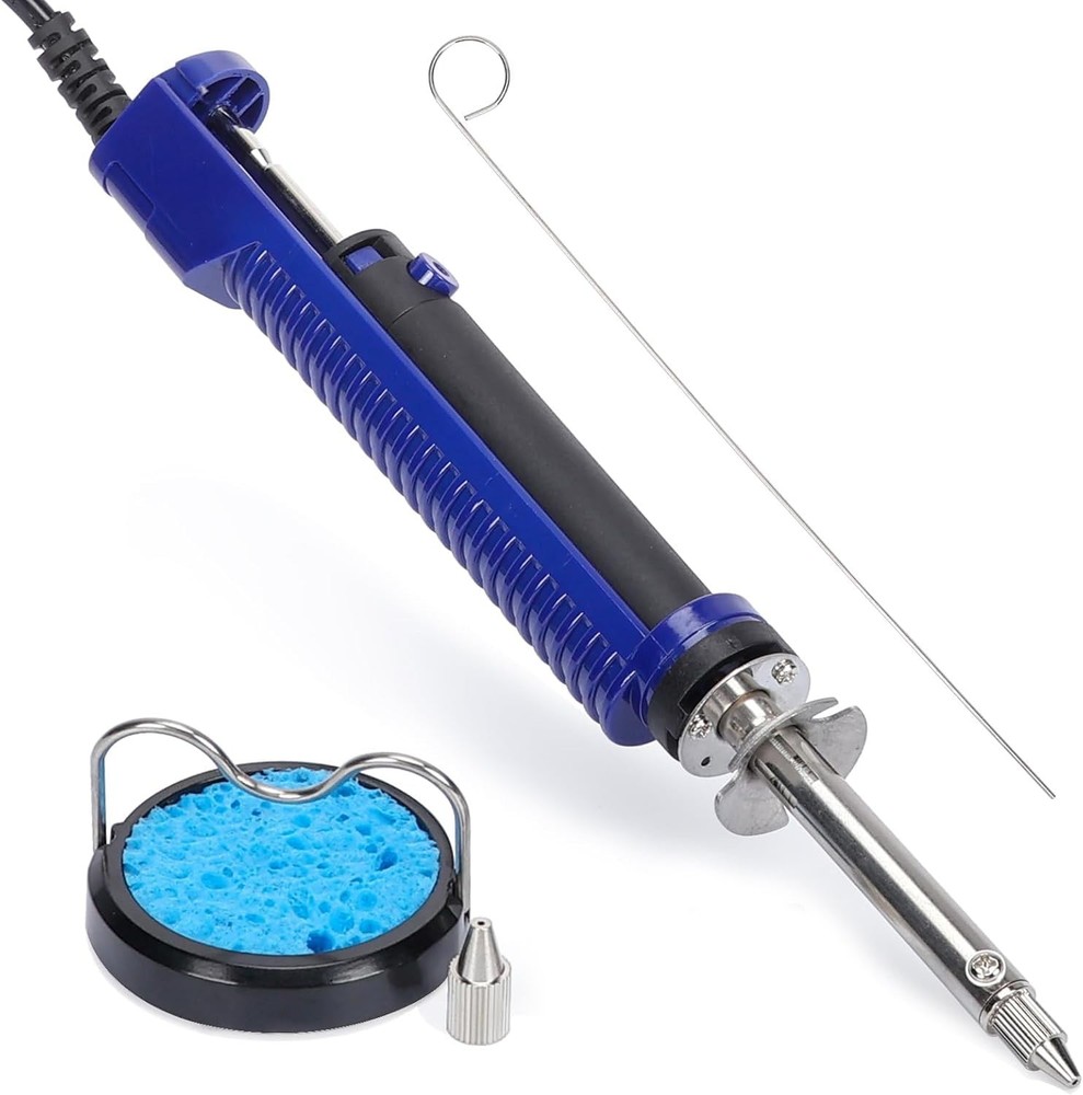 Yihua 929D-V Vacuum Desoldering Pump Short Handle 1.0mm 1.2mm Nozzles Japan Made
