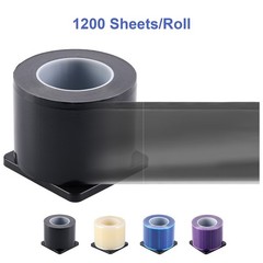 Dental Medical Tatoo Covers Barrier Film Sticky Wrap 4″ x 6″ (1200 Sheet) Roll