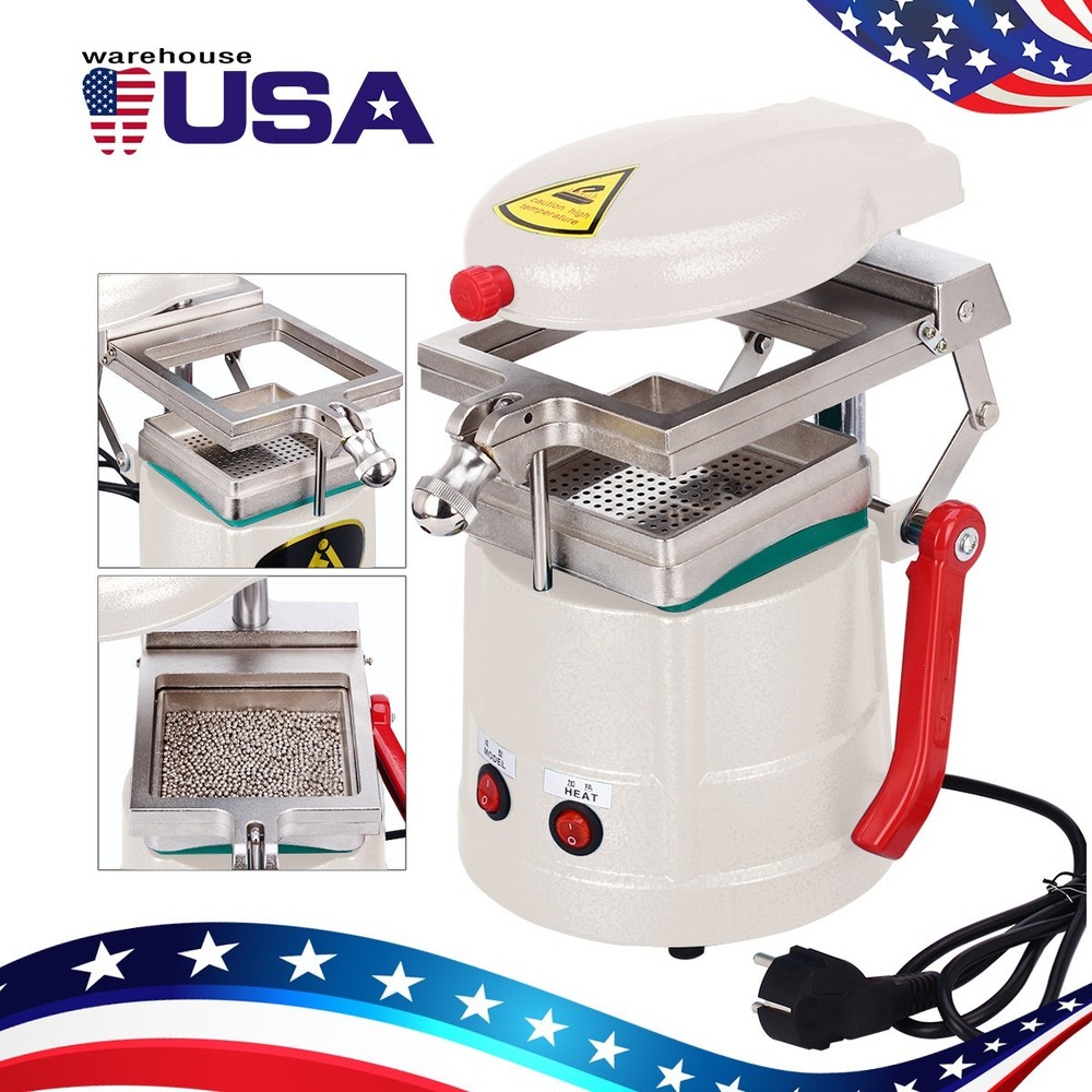Dental Vacuum Forming Molding Machine Former Heat Thermoforming Steel Grits