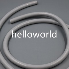 1 Pc Dental Silicone Tubing Saliva Ejector Strong Suction HVE Hose Tube 1.55M