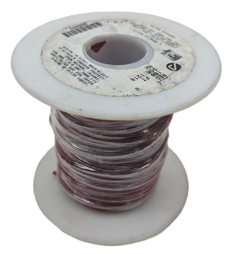 100′ Alpha 3254 RD005 Hook Up Wire Stranded 7×24 16AWG Red PVC UL1061 300V NEW