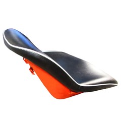 71984 Fits Kubota Seat Assembly Black/Orange Seat Assembly Orange Metal/Black