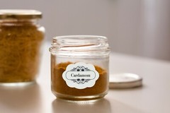 Self Adhesive Labels for Spice Jars and Bottles Permanent Spice printed Stickers