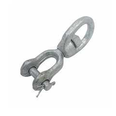 Swivel Marine Mooring Galvanized 2250 Pounds 3/8 inch JAW EYE