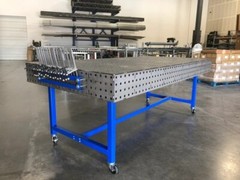 60″x120″ Welding Fabrication Table 5x10ft DIY Flat Kit Fixture Laser Cut in USA