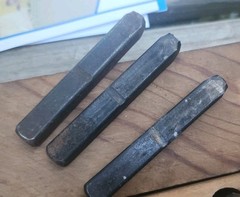 Vintage Young Bros Steel Stamp Set 1/4″ Letters Heavy Duty Metal Tool USA