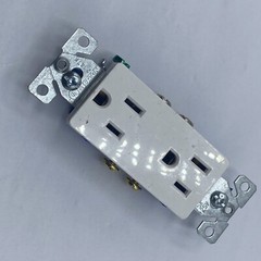 LOT OF 17 EATON Outlets Duplex Receptacle 15A 125V White-Blue 🔔
