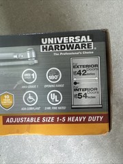 UNIVERSAL HARDWARE UH4031 Heavy-Duty Aluminum Commercial Door Closer