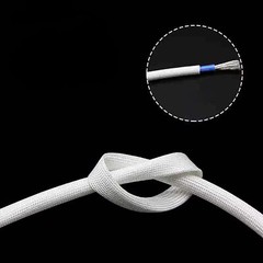 Ø 1mm-50mm Temperature Per Metre 600°C Heat Resistant Sleeving Cable Wire High