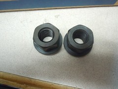 5/8″-11 Black Oxide 12L14 Steel Spherical Flange Nut Assembly. LOT OF 2