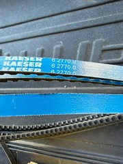 Kaeser Air Compressor Drive motor belt 6.2770.0 6.2770.1 set of 3 Belts OEM