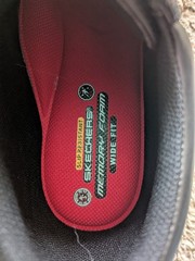 New Skechers Wide Fit Memory Foam Slip Resistant Electric Protection Shoes